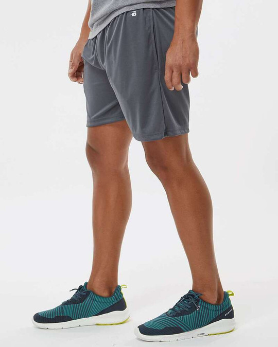 Badger 4146 - B-Core Shorts de Bolsillo de 5"