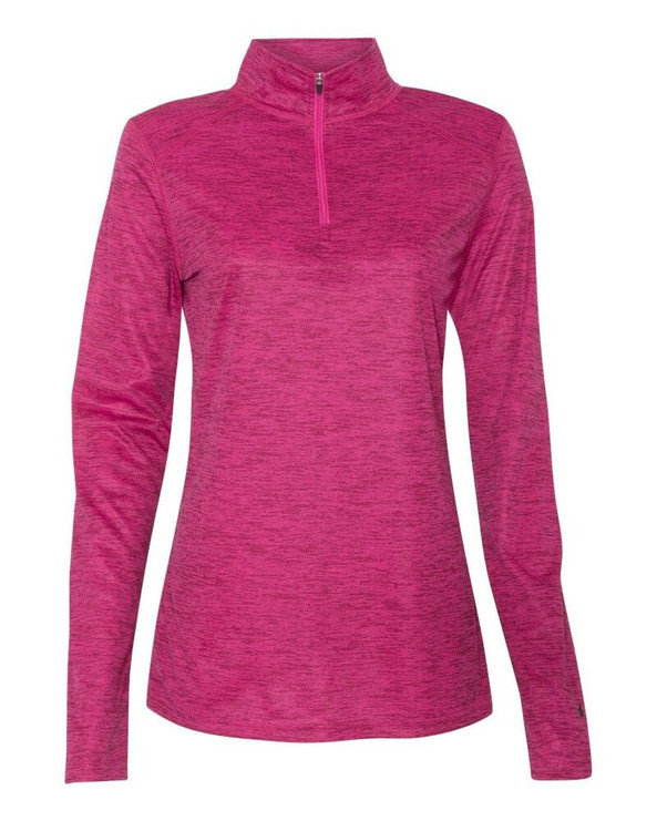 Badger 4173 - Women’s Tonal Blend Quarter-Zip Pullover