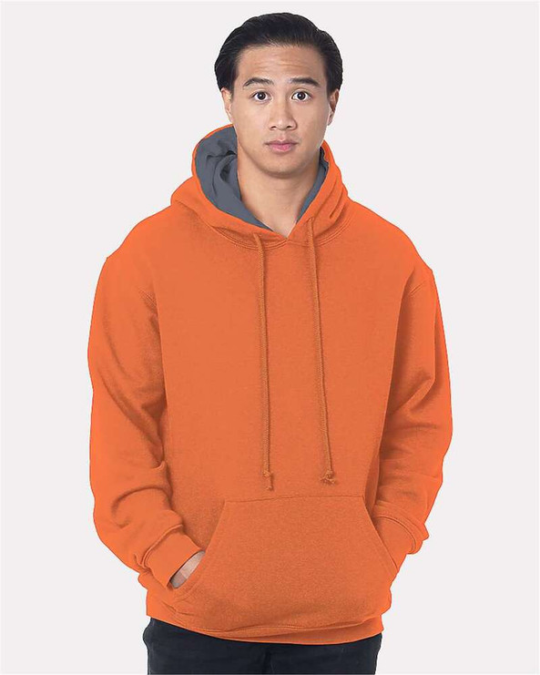 Bayside 930 - USA-Made Super Heavy Thermal Lined Hooded Sweatshirt