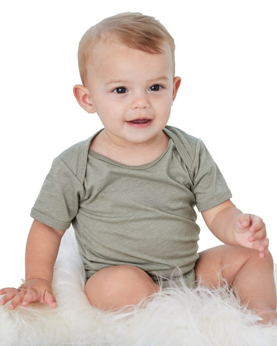 Bella+Canvas 100B - Body bebé manga corta