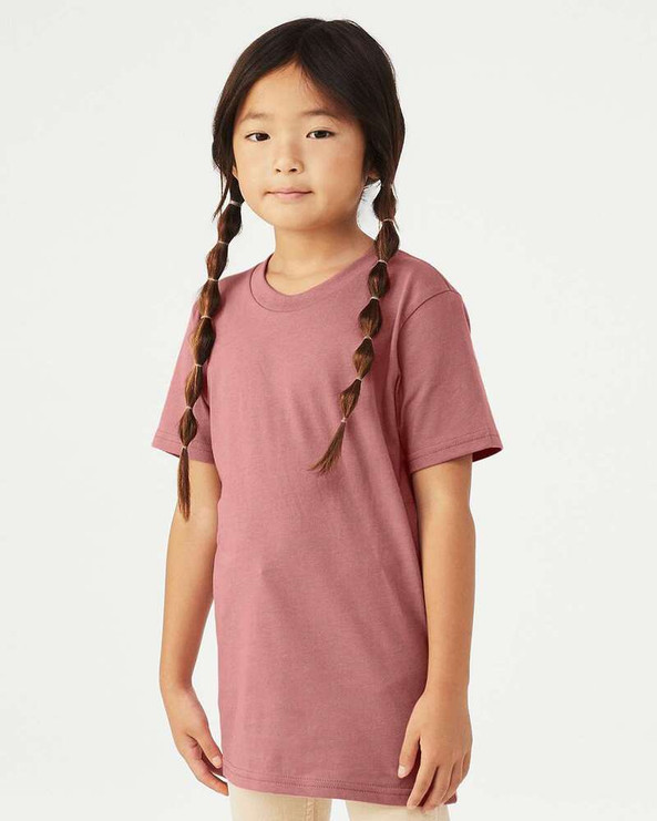 Bella+Canvas 3001Y - Youth Jersey Short-Sleeve T-Shirt