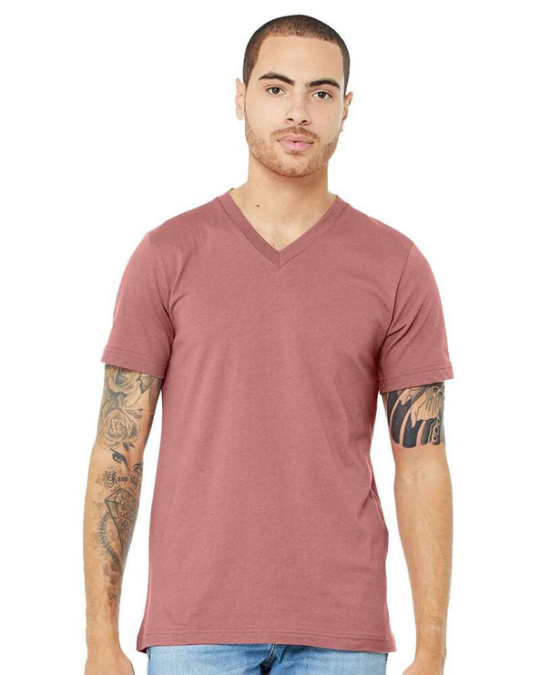 Bella+Canvas 3005 - Unisex Jersey Short-Sleeve V-Neck T-Shirt