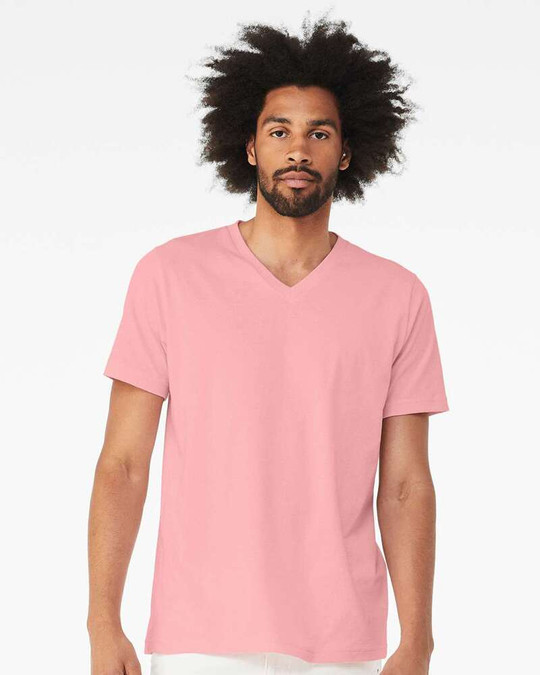 Bella+Canvas 3005 - Camiseta de Manga Corta con Cuello en V Unisex