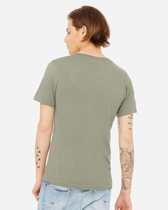 Bella+Canvas 3005CVC - Camiseta de Cuello en V Heather CVC