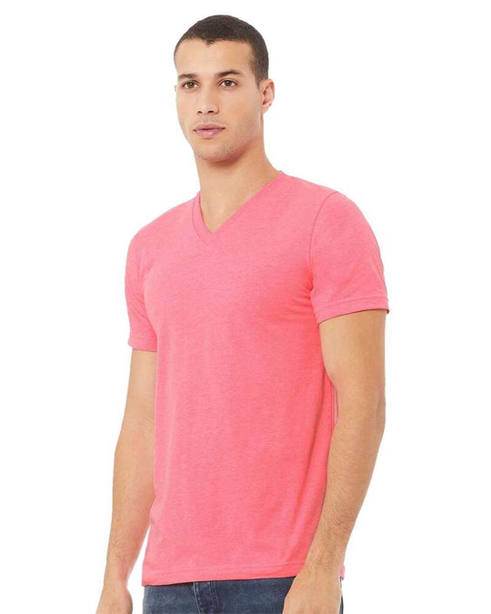 Bella+Canvas 3005CVC - Camiseta de Cuello en V Heather CVC