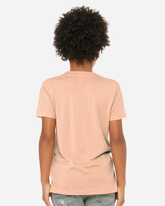 Bella+Canvas 3413Y - Camiseta de Manga Corta Triblend para Jóvenes