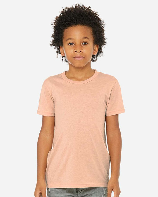 Bella+Canvas 3413Y - Camiseta de Manga Corta Triblend para Jóvenes