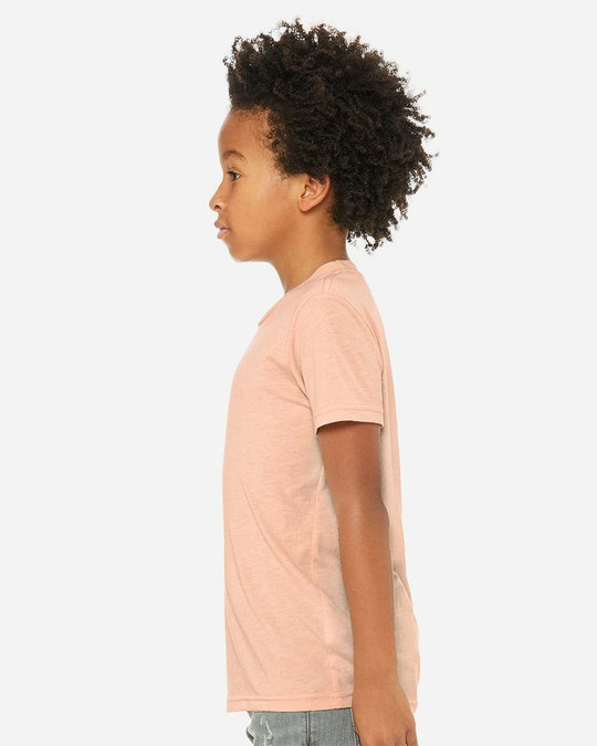 Bella+Canvas 3413Y - Camiseta de Manga Corta Triblend para Jóvenes