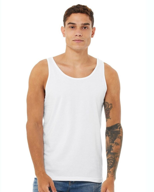 Bella+Canvas 3480 - Camiseta sin mangas de jersey unisex