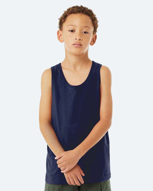 Bella+Canvas 3480Y - Musculosa jersey para jóvenes