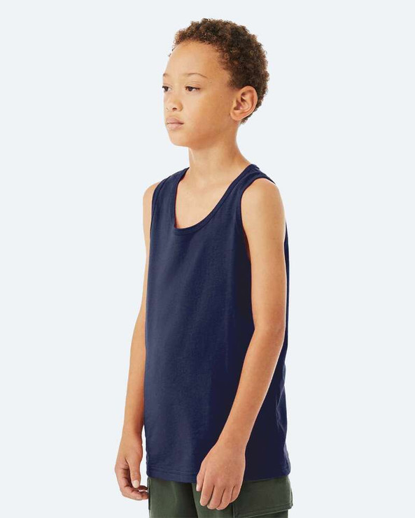 Bella+Canvas 3480Y - Musculosa jersey para jóvenes