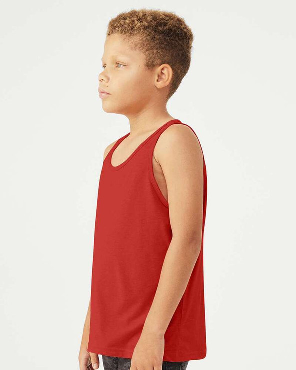 Bella+Canvas 3480Y - Musculosa jersey para jóvenes