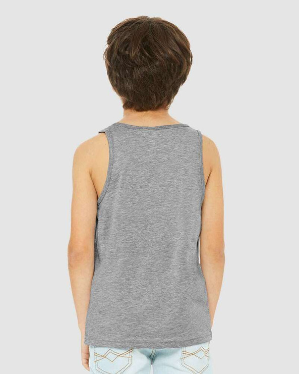 Bella+Canvas 3480YCVC - Youth Heather CVC Tank