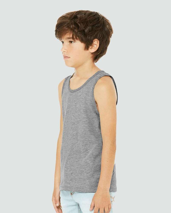 Bella+Canvas 3480YCVC - Youth Heather CVC Tank