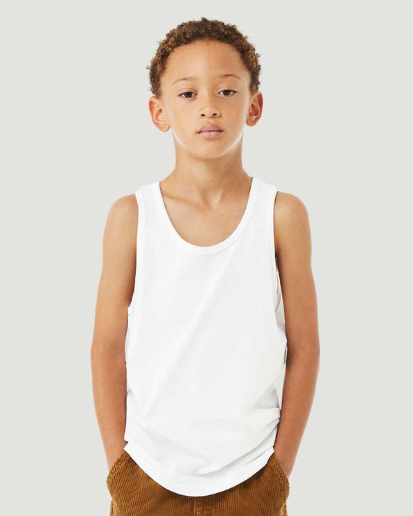 Bella+Canvas 3480YCVC - Youth Heather CVC Tank