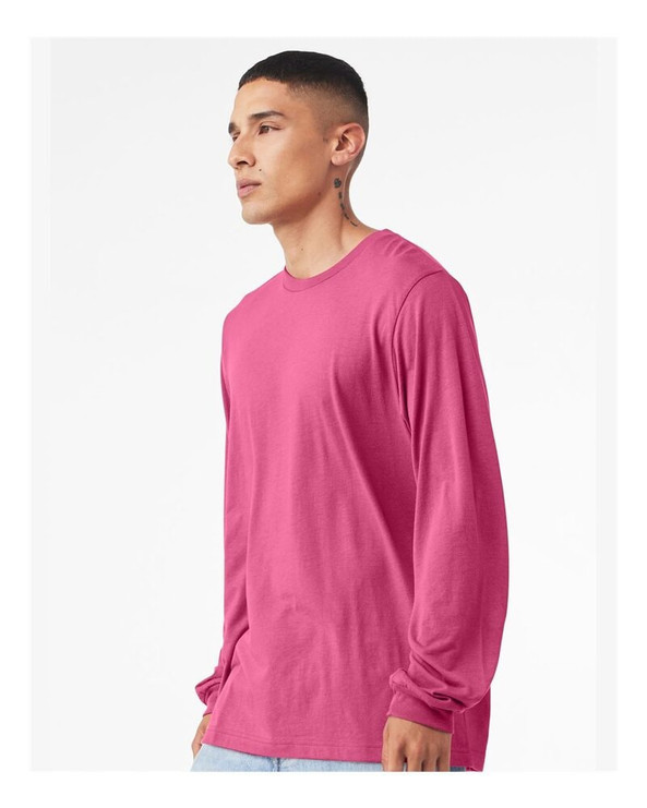 Bella+Canvas 3501 - Men’s Jersey Long-Sleeve T-Shirt