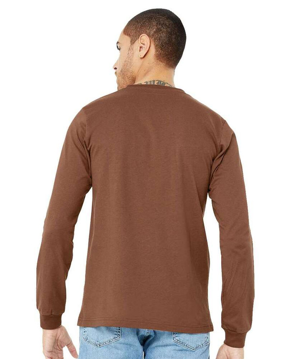 Bella+Canvas 3501 - Men’s Jersey Long-Sleeve T-Shirt