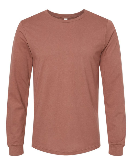 Bella+Canvas 3501 - Men’s Jersey Long-Sleeve T-Shirt