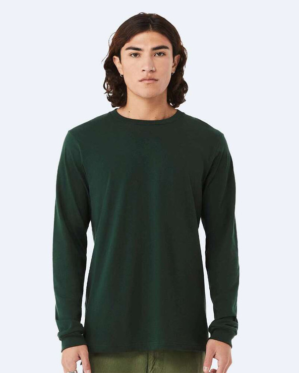 Bella+Canvas 3501 - Men’s Jersey Long-Sleeve T-Shirt