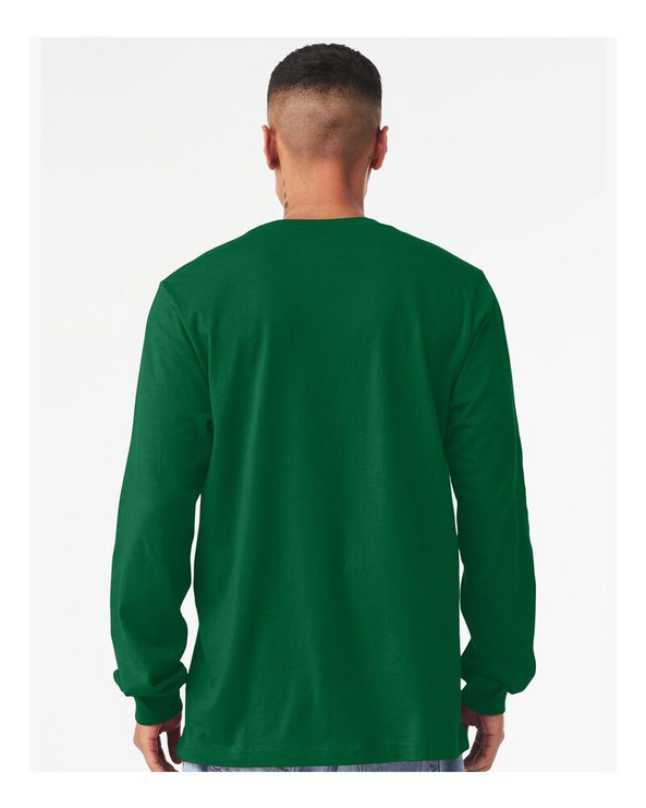 Bella+Canvas 3501 - Camiseta de manga larga de jersey para hombre