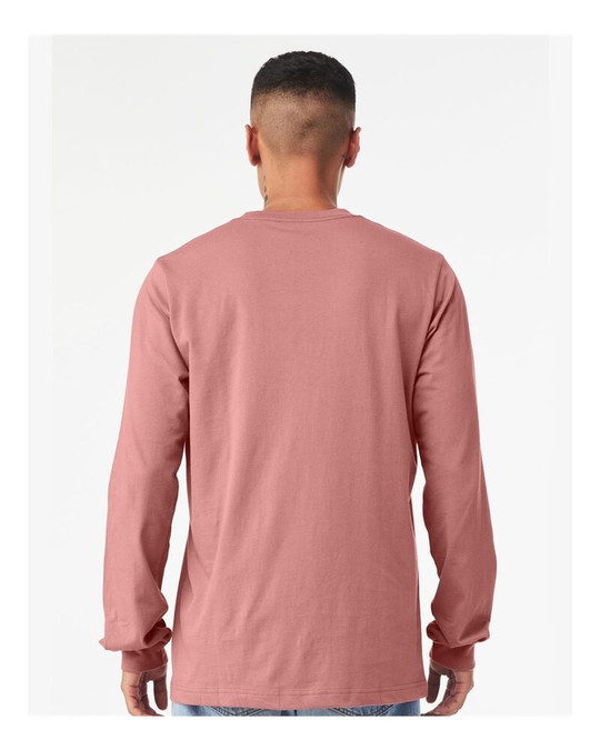 Bella+Canvas 3501 - Camiseta de manga larga de jersey para hombre