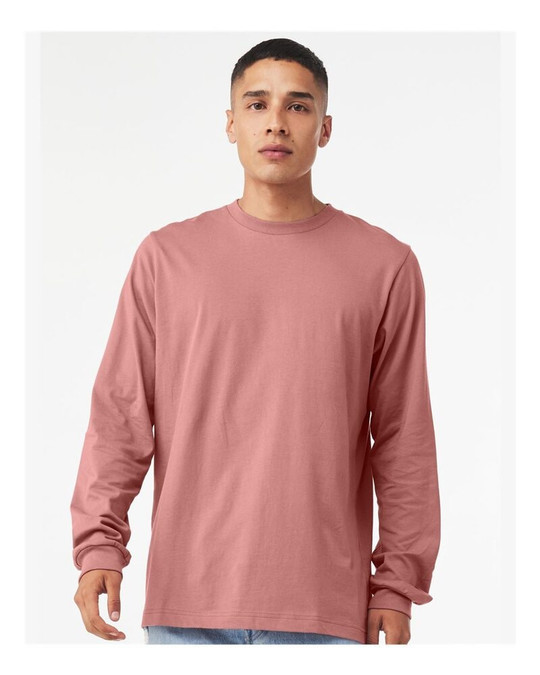 Bella+Canvas 3501 - Camiseta de manga larga de jersey para hombre