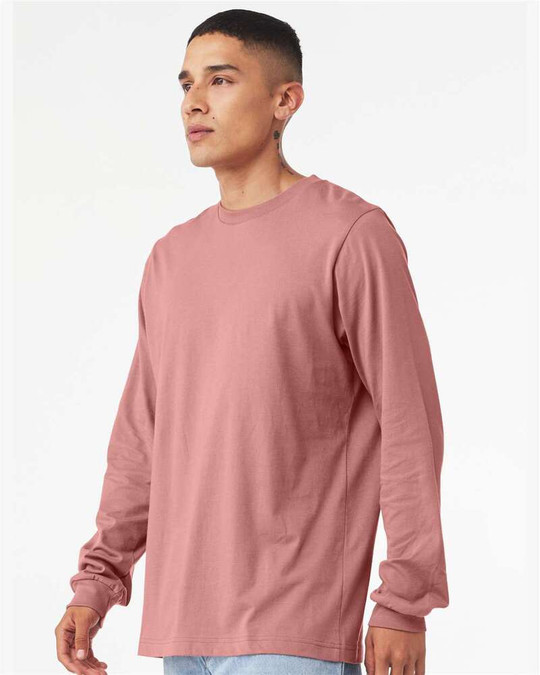 Bella+Canvas 3501 - Camiseta de manga larga de jersey para hombre