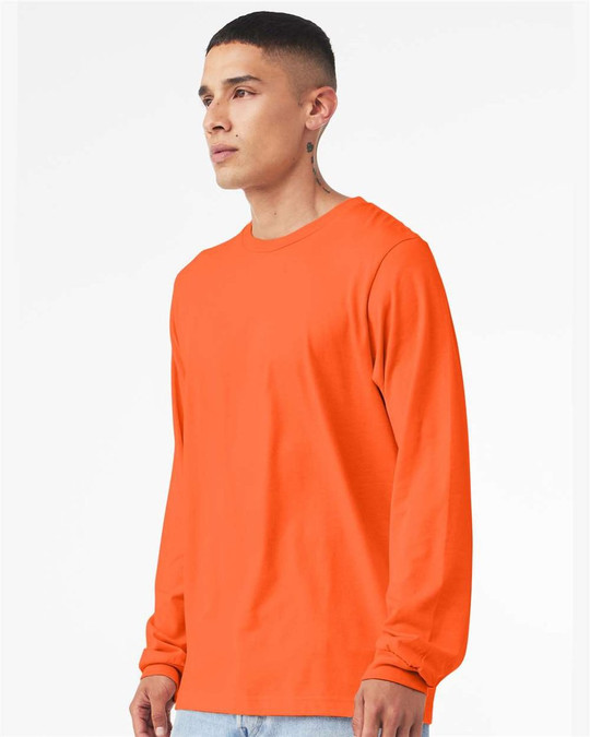 Bella+Canvas 3501 - Camiseta de manga larga de jersey para hombre