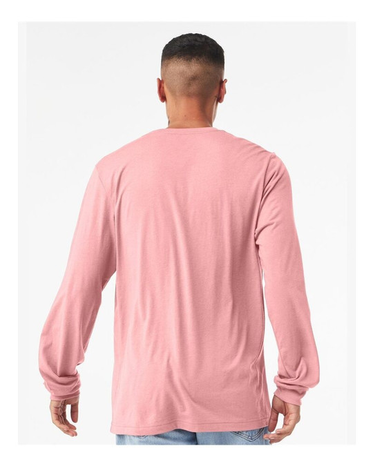 Bella+Canvas 3501 - Camiseta de manga larga de jersey para hombre