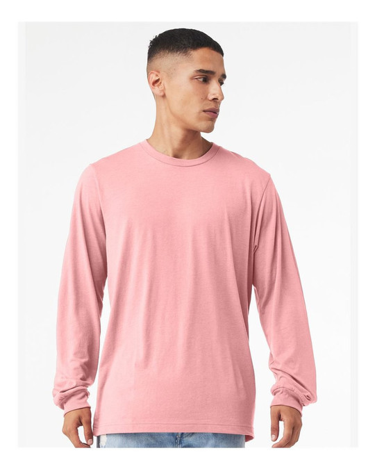 Bella+Canvas 3501 - Camiseta de manga larga de jersey para hombre