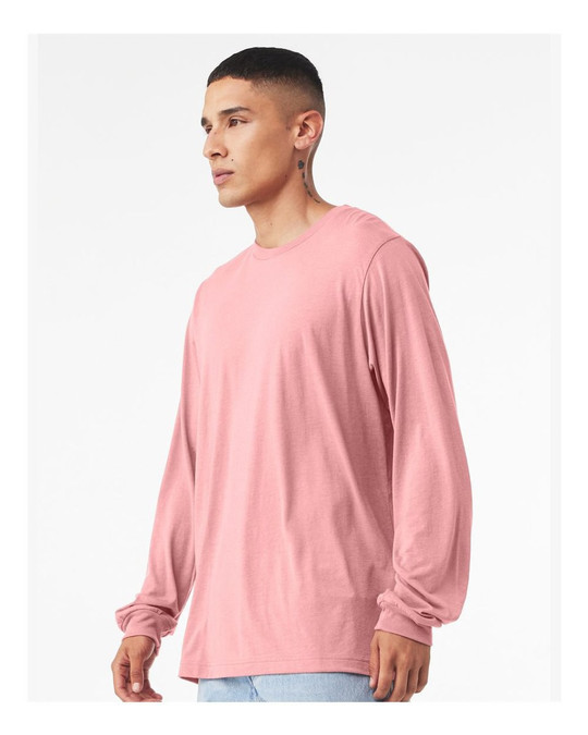 Bella+Canvas 3501 - Camiseta de manga larga de jersey para hombre