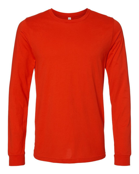 Bella+Canvas 3501 - Camiseta de manga larga de jersey para hombre