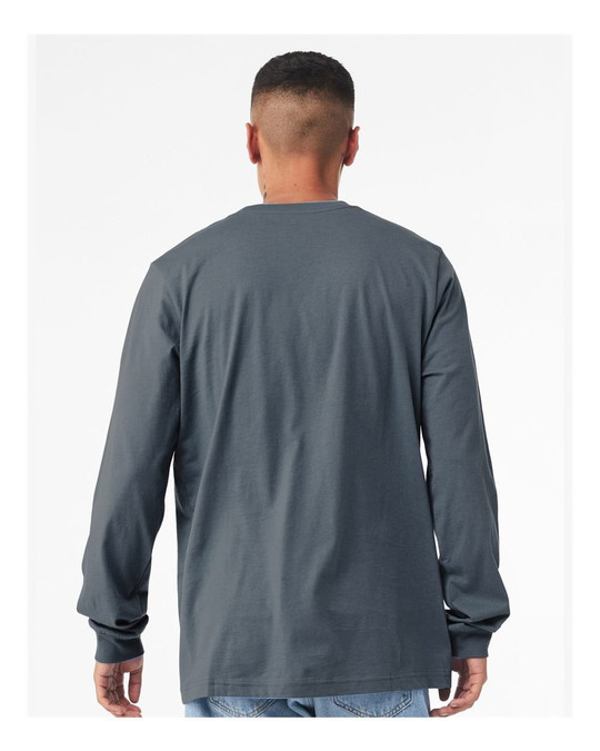 Bella+Canvas 3501 - Camiseta de manga larga de jersey para hombre