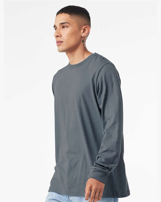 Bella+Canvas 3501 - Camiseta de manga larga de jersey para hombre