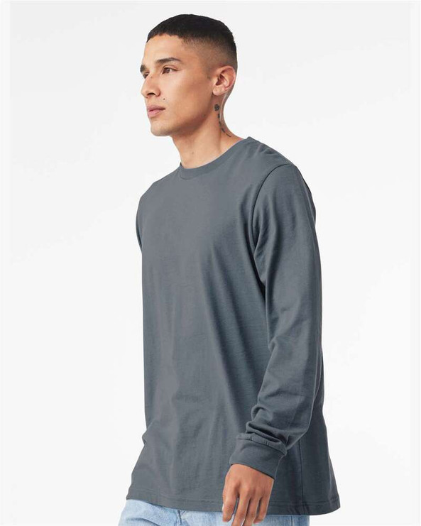 Bella+Canvas 3501 - Men’s Jersey Long-Sleeve T-Shirt