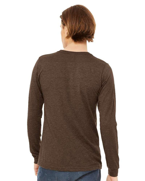 Bella+Canvas 3501CVC - Heather CVC Long Sleeve Tee