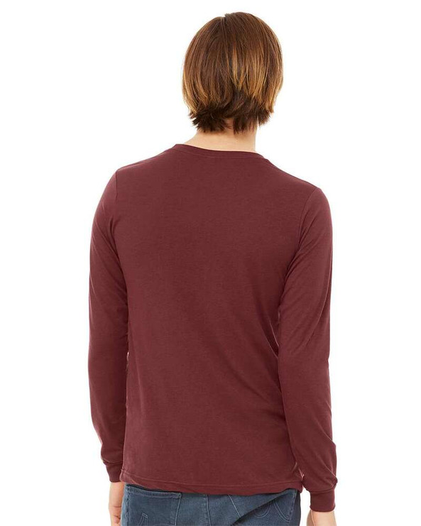 Bella+Canvas 3501CVC - Heather CVC Long Sleeve Tee
