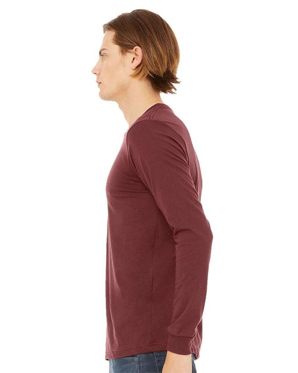 Bella+Canvas 3501CVC - Heather CVC Long Sleeve Tee