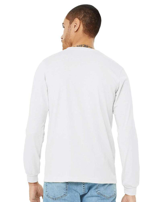Bella+Canvas 3501CVC - Camiseta de Manga Larga Heather CVC