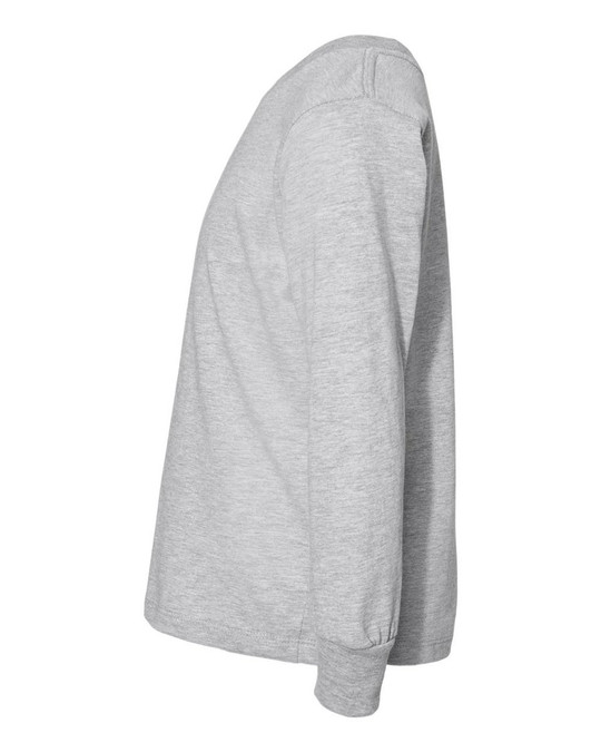 Bella+Canvas 3501T - Camiseta de Manga Larga para Niños Pequeños