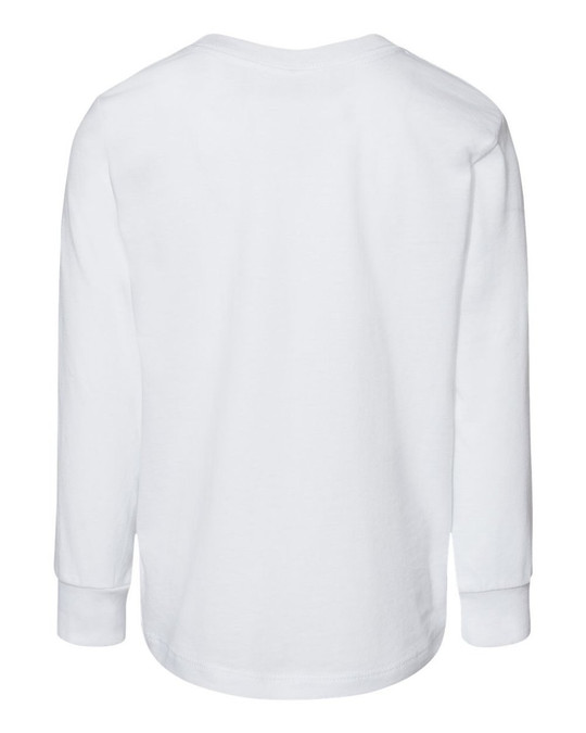 Bella+Canvas 3501T - Camiseta de Manga Larga para Niños Pequeños