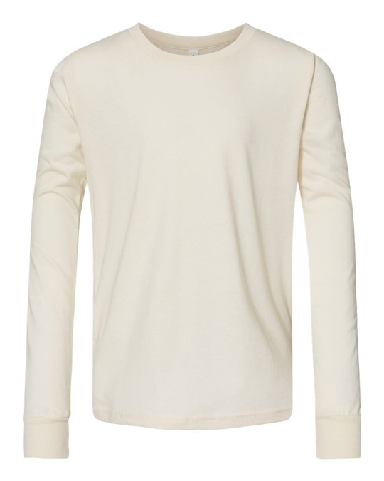 Bella+Canvas 3501Y - Youth Jersey Long Sleeve T-Shirt