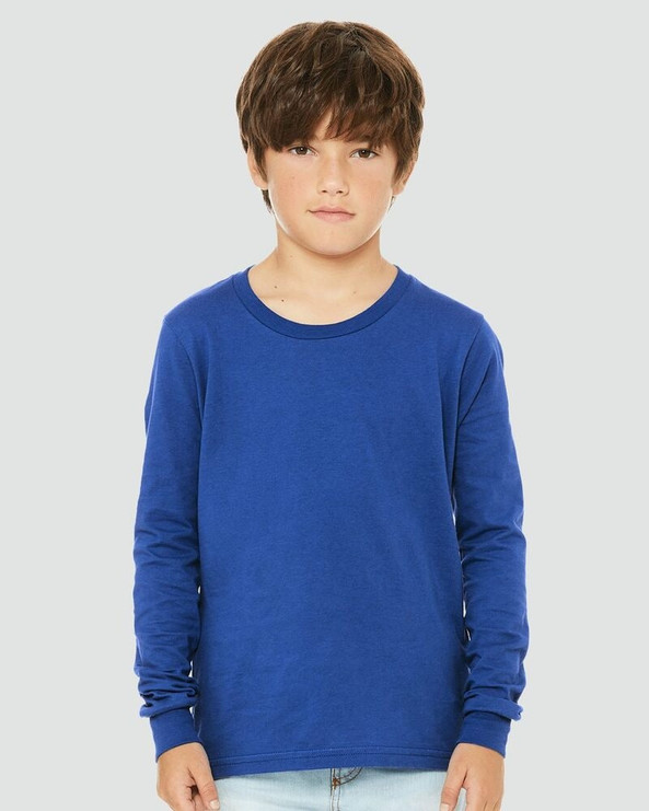 Bella+Canvas 3501Y - Youth Jersey Long Sleeve T-Shirt