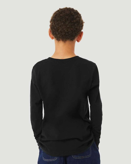 Bella+Canvas 3501YCVC - Youth Heather CVC Long Sleeve Tee