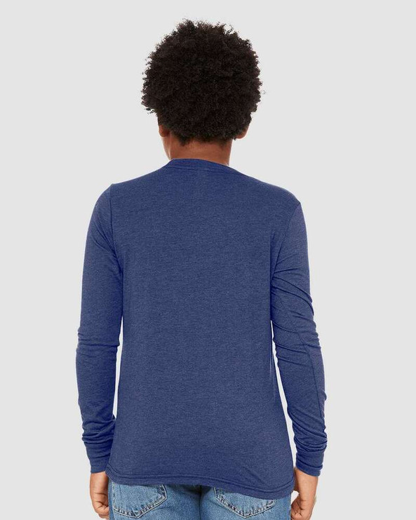 Bella+Canvas 3513Y - Youth Triblend Long Sleeve Tee