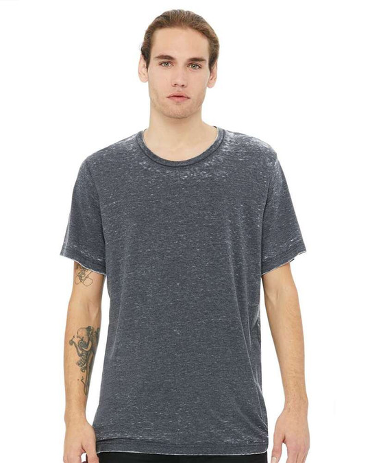 Bella+Canvas 3650 - Camiseta de manga corta de poliéster y algodón