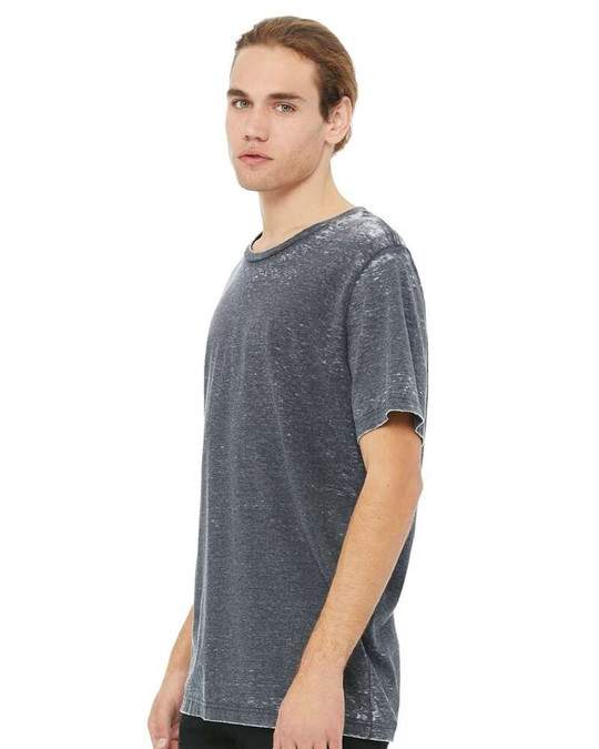 Bella+Canvas 3650 - Camiseta de manga corta de poliéster y algodón