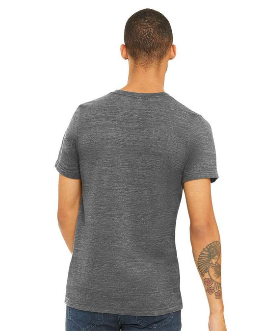 Bella+Canvas 3655 - Camiseta de Cuello en V de Jersey Texturizado