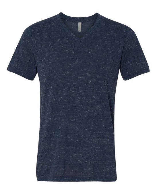 Bella+Canvas 3655 - Camiseta de Cuello en V de Jersey Texturizado