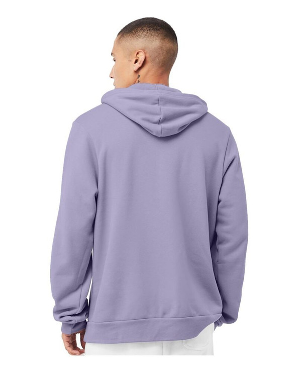 Bella+Canvas 3719 - Unisex Poly/Cotton Hooded Pullover Sweatshirt